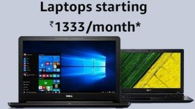 Amazon EMI Fest offers laptops at Rs 1,333 per month: from DELL, Apple, Lenovo, HP and more
