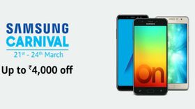 Samsung Carnival on Amazon India: No-cost EMI, Up to 40% discount, Exchange offers and more Samsung Carnival on Amazon India: No-cost EMI, Up to 40% discount, Exchange offers and more