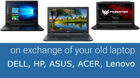 Exchange offer on Laptops: Dell, Lenovo, HP, Asus, Acer and more Exchange offer on Laptops: Dell, Lenovo, HP, Asus, Acer and more