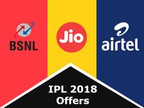 Reliance Jio vs Airtel vs BSNL IPL 2018 live streaming offers compared Reliance Jio vs Airtel vs BSNL IPL 2018 live streaming offers compared