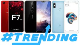 Trending smartphones from last week: Samsung Galaxy J6, OnePlus 6, Nokia X6, Xiaomi Mi A2 and more