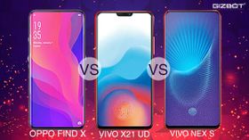 Oppo Find X vs Vivo X21 vs Vivo NEX S: The ultimate flagship rivalry Oppo Find X vs Vivo X21 vs Vivo NEX S: The ultimate flagship rivalry