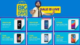 Flipkart Big Shopping Day: Honor 7A, Redmi Note 5 Pro, Pixel 2, Mi MIX 2, Moto Z2 Force and more Flipkart Big Shopping Day: Honor 7A, Redmi Note 5 Pro, Pixel 2, Mi MIX 2, Moto Z2 Force and more
