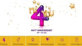 Xiaomi 4th Mi anniversary sale: Rs. 4 flash sale on Redmi Note 5 Pro, Redmi Y2 and more