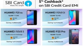 Amazon offers cashback, no cost EMI and exchange discount on Huawei P20 Lite, Nova 3i and more Amazon offers cashback, no cost EMI and exchange discount on Huawei P20 Lite, Nova 3i and more