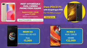 Flipkart Big Billion Day Sale and Amazon Great Indian Festival sale on Xiaomi smartphones Flipkart Big Billion Day Sale and Amazon Great Indian Festival sale on Xiaomi smartphones