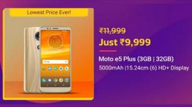 Flipkart Big Billion Day sale: Avail up to 40% discount on Motorola smartphones Flipkart Big Billion Day sale: Avail up to 40% discount on Motorola smartphones