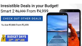Budget smartphones fest on Flipkart starting from Rs. 3,000 Budget smartphones fest on Flipkart starting from Rs. 3,000