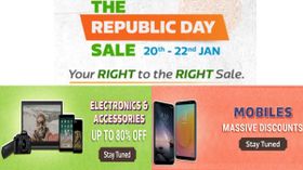 Flipkart Republic Day Sale (20th to 22nd Jan): Preview Offers on Smartphones, Electronics and more Flipkart Republic Day Sale (20th to 22nd Jan): Preview Offers on Smartphones, Electronics and more