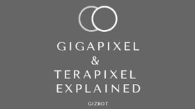 Gigapixel and Terapixel Imaging explained Gigapixel and Terapixel Imaging explained
