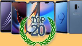 Top 20 most popular smartphones in 2018 Top 20 most popular smartphones in 2018