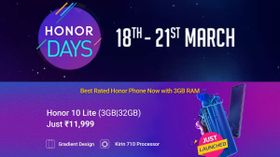 Flipkart Honor Days Sale: Avail offers on Honor 9 Lite, Honor 9N, Honor 10 Lite, Honor 7A and more Flipkart Honor Days Sale: Avail offers on Honor 9 Lite, Honor 9N, Honor 10 Lite, Honor 7A and more