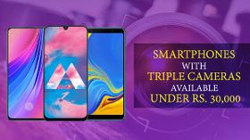 Best Smartphones with triple cameras available under Rs. 30,000 Best Smartphones with triple cameras available under Rs. 30,000