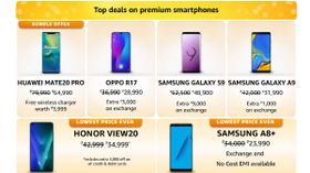 Amazon Fab Phone Fest: Get discounts on premium smartphones Amazon Fab Phone Fest: Get discounts on premium smartphones