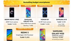Amazon Fab Phones Fest (11th to 13th April): Get heavy discounts on budget smartphones Amazon Fab Phones Fest (11th to 13th April): Get heavy discounts on budget smartphones