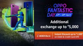 Amazon Oppo Fantastic Day Sale goes live: Offers on Oppo F11 Pro, R17, F9 Pro, A3s, R15 Pro and more Amazon Oppo Fantastic Day Sale goes live: Offers on Oppo F11 Pro, R17, F9 Pro, A3s, R15 Pro and more