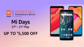 Amazon Mi Day Sale (May 27th to 31st): Get up to Rs. 5,500 off on Xiaomi smartphones