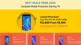 Flipakrt Big Shopping Days Sale: Get offers on Asus smartphones Flipakrt Big Shopping Days Sale: Get offers on Asus smartphones