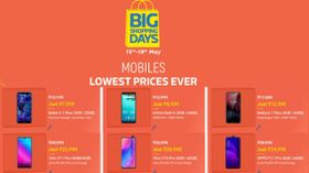 Flipkart Big Shopping Days Sale: Get special discounts and offers on new smartphones Flipkart Big Shopping Days Sale: Get special discounts and offers on new smartphones