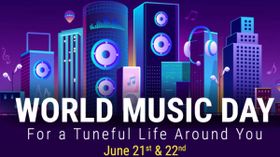 Flipkart World Music Day Offers – Get Discounts On Headsets, Speakers, Home Theaters And More Flipkart World Music Day Offers – Get Discounts On Headsets, Speakers, Home Theaters And More