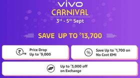 Amazon Vivo Carnival Sale – Vivo V15, Vivo S1, Vivo V15 Pro, Vivo Y17 And More On Discount Amazon Vivo Carnival Sale – Vivo V15, Vivo S1, Vivo V15 Pro, Vivo Y17 And More On Discount