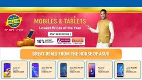 Flipkart Big Billion Days Sale 2019: Offers And Discounts On Asus Smartphones Flipkart Big Billion Days Sale 2019: Offers And Discounts On Asus Smartphones