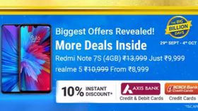 Flipkart Biggest Offers Of The Season: Discounts Offers On Smartphones Flipkart Biggest Offers Of The Season: Discounts Offers On Smartphones