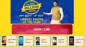 Flipkart Big Billion Days Sale: Best Smartphones Priced Under Rs. 3,999 Flipkart Big Billion Days Sale: Best Smartphones Priced Under Rs. 3,999