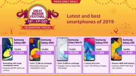 Amazon Great Indian Festival Sale (Oct 13 to 17): Best Samsung Smartphones To Buy Amazon Great Indian Festival Sale (Oct 13 to 17): Best Samsung Smartphones To Buy