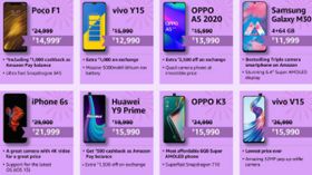 Amazon Great Indian Festival Sale Last Day Offers and Discounts On Mid Range Smartphones Amazon Great Indian Festival Sale Last Day Offers and Discounts On Mid Range Smartphones