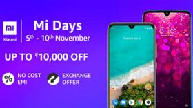Amazon Mi Days Sale (Nov 5th - 10th): Discounts On Mi Smartphones And Accessories Amazon Mi Days Sale (Nov 5th - 10th): Discounts On Mi Smartphones And Accessories