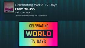 Flipkart Celebrates World TV Days: Smart TVs From Mi, Samsung, VU, LG, TCL, BPL, Motorola And More Flipkart Celebrates World TV Days: Smart TVs From Mi, Samsung, VU, LG, TCL, BPL, Motorola And More