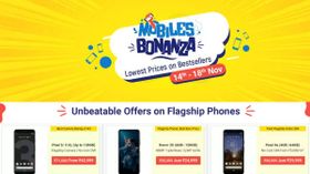 Flipkart Mobile Bonanza (November 14 to 18): Discounts On Flagship Smartphones Flipkart Mobile Bonanza (November 14 to 18): Discounts On Flagship Smartphones