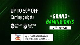 Amazon Grand Gaming Days Sale: Buy Gaming Gadgets No-Cost EMI Offers And Exchange Offers Amazon Grand Gaming Days Sale: Buy Gaming Gadgets No-Cost EMI Offers And Exchange Offers