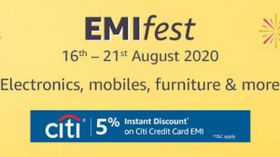 Amazon EMI Fest Offers On Smartphones, Laptops, Smart TVs, Speakers And More Amazon EMI Fest Offers On Smartphones, Laptops, Smart TVs, Speakers And More