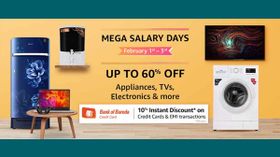 Amazon Mega Salary Day Sale 2021 February: Offers On Headphones, Smart TVs, Tablets, And More Amazon Mega Salary Day Sale 2021 February: Offers On Headphones, Smart TVs, Tablets, And More