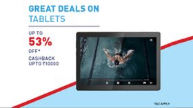 Reliance Digital Great Sale: Up To 53% Off On Tablets Reliance Digital Great Sale: Up To 53% Off On Tablets