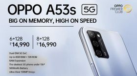 OPPO Unleashes a New Era of Budget 5G Smartphone with it's A53s 5G, the most affordable 5G phone with 6GB RAM OPPO Unleashes a New Era of Budget 5G Smartphone with it's A53s 5G, the most affordable 5G phone with 6GB RAM