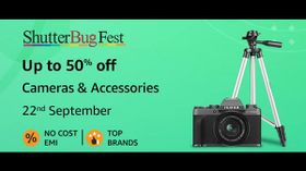 Amazon Shutterbug Fest Sale: Get Up To 50% Off On Mirrorless Cameras, Action Camera, And More Amazon Shutterbug Fest Sale: Get Up To 50% Off On Mirrorless Cameras, Action Camera, And More
