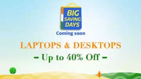 Flipkart Big Saving Days Sale: Upto 40% Off On Best Gaming, Working, Business, Student Laptops Flipkart Big Saving Days Sale: Upto 40% Off On Best Gaming, Working, Business, Student Laptops