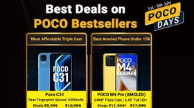 Flipkart Poco Days Sale: Discount Offers On Poco X4 Pro 5G, POCO M4 Pro 5G, POCO C31, And More Flipkart Poco Days Sale: Discount Offers On Poco X4 Pro 5G, POCO M4 Pro 5G, POCO C31, And More