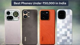 POCO X8 Pro Max, Vivo V70, iQOO 15R, Nothing Phone 4a Pro, More: Best Phones Under Rs 50,000 in India (2026)