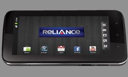 ರಿಲಯನ್ಸ್ ಸಿ.ಡಿ.ಎಂ.ಎ ಟ್ಯಾಬ್ಲೆಟ್ ದೇಶದಲ್ಲೇ ಮೊದಲು ರಿಲಯನ್ಸ್ ಸಿ.ಡಿ.ಎಂ.ಎ ಟ್ಯಾಬ್ಲೆಟ್ ದೇಶದಲ್ಲೇ ಮೊದಲು