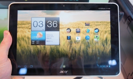 ಏಸರ್ ಐಕಾನಿಯ ಟ್ಯಾಬ್ ಆಂಡ್ರಾಯ್ಡ್ 4.0 ಟ್ಯಾಬ್ಲೆಟ್