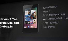 ಬ್ಲ್ಯಾಕ್ ರೇಟಿನಲ್ಲಿ ಗೂಗಲ್ ಟ್ಯಾಬ್ಲೆಟ್ ಮಾರಾಟ !