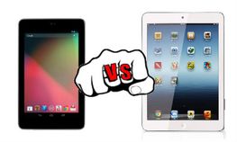 ಗೂಗಲ್‌ ನೆಕ್ಸಸ್‌ 7 VS ಆಪಲ್‌ ಐಪ್ಯಾಡ್‌ ಮಿನಿ