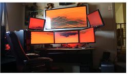 ಈ ರೀತಿಯ ಮಾನಿಟರ್‌ ಸೆಟ್‌ಅಪ್‌ ನೋಡಿದ್ದೀರಾ..?