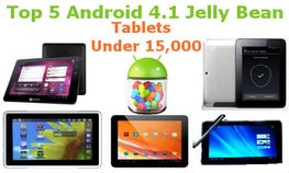 ಟಾಪ್‌ 5 ಆಂಡ್ರಾಯ್ಡ್‌ ಜೆಲ್ಲಿ ಬೀನ್‌ ಟ್ಯಾಬ್ಲೆಟ್ಸ್‌