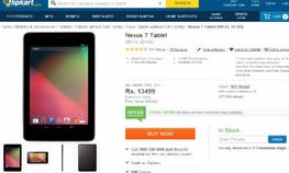 ಗೂಗಲ್‌ ನೆಕ್ಸಸ್‌ ಟ್ಯಾಬ್ಲೆಟ್‌ ಬೆಲೆ ದಿಢೀರ್‌ ಇಳಿಕೆ