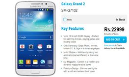 ಸ್ಯಾಮ್ಸಂಗ್ ಗೆಲಾಕ್ಸಿ ಗ್ರ್ಯಾಂಡ್ 2 ದೇಶೀಯ ಮಾರುಕಟ್ಟೆಯಲ್ಲಿ ಲಭ್ಯ ಸ್ಯಾಮ್ಸಂಗ್ ಗೆಲಾಕ್ಸಿ ಗ್ರ್ಯಾಂಡ್ 2 ದೇಶೀಯ ಮಾರುಕಟ್ಟೆಯಲ್ಲಿ ಲಭ್ಯ